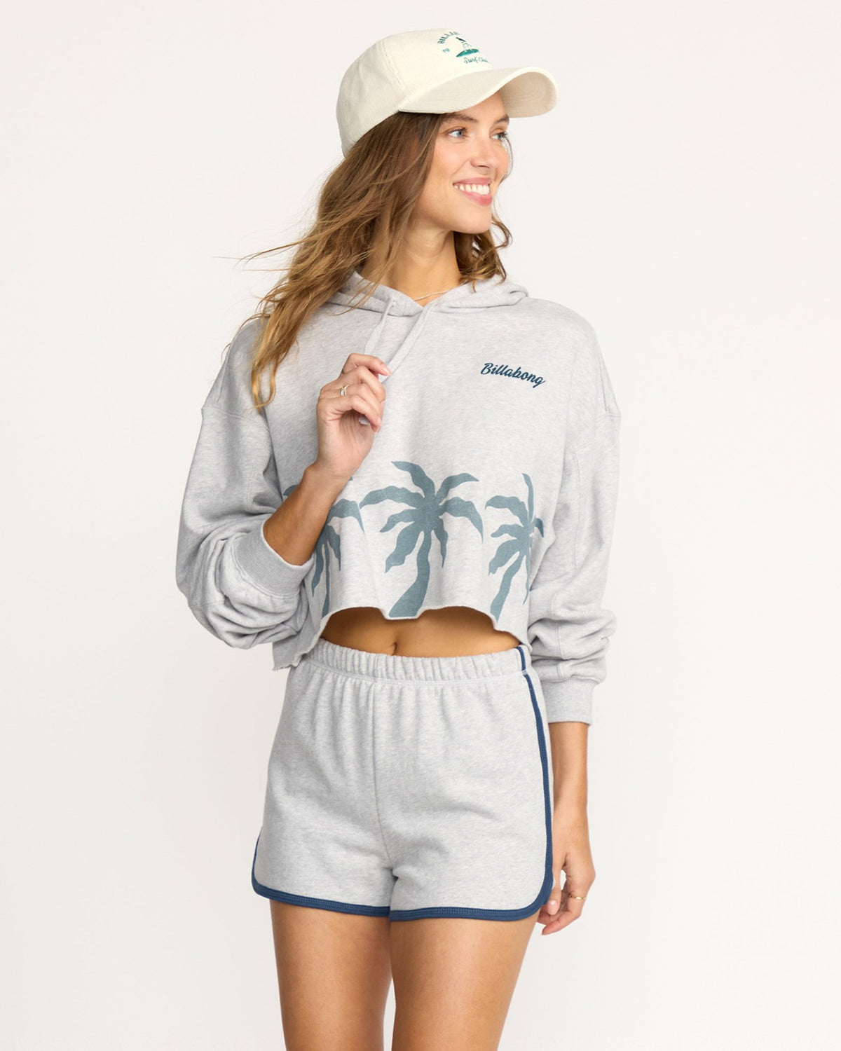Triple Palms Dolphin Shorts - Heather Grey | Billabong