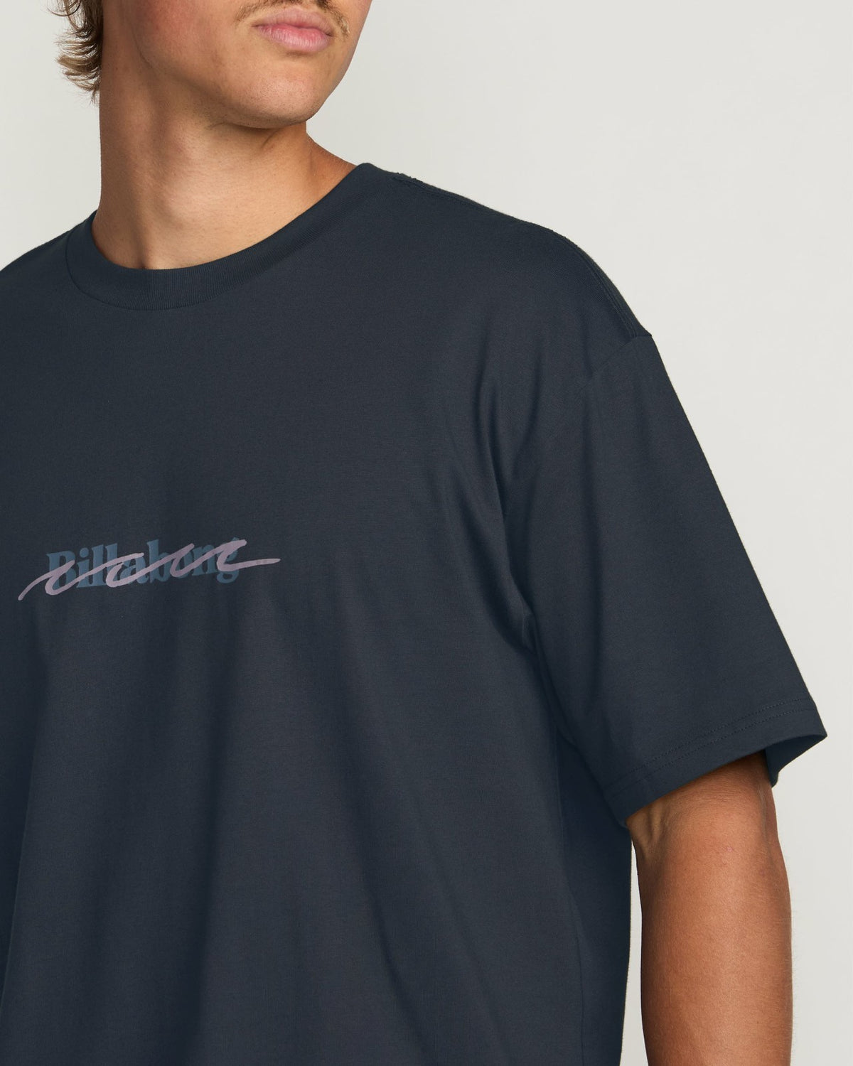 Triple Up Regular Tee - Aged Indigo | Billabong