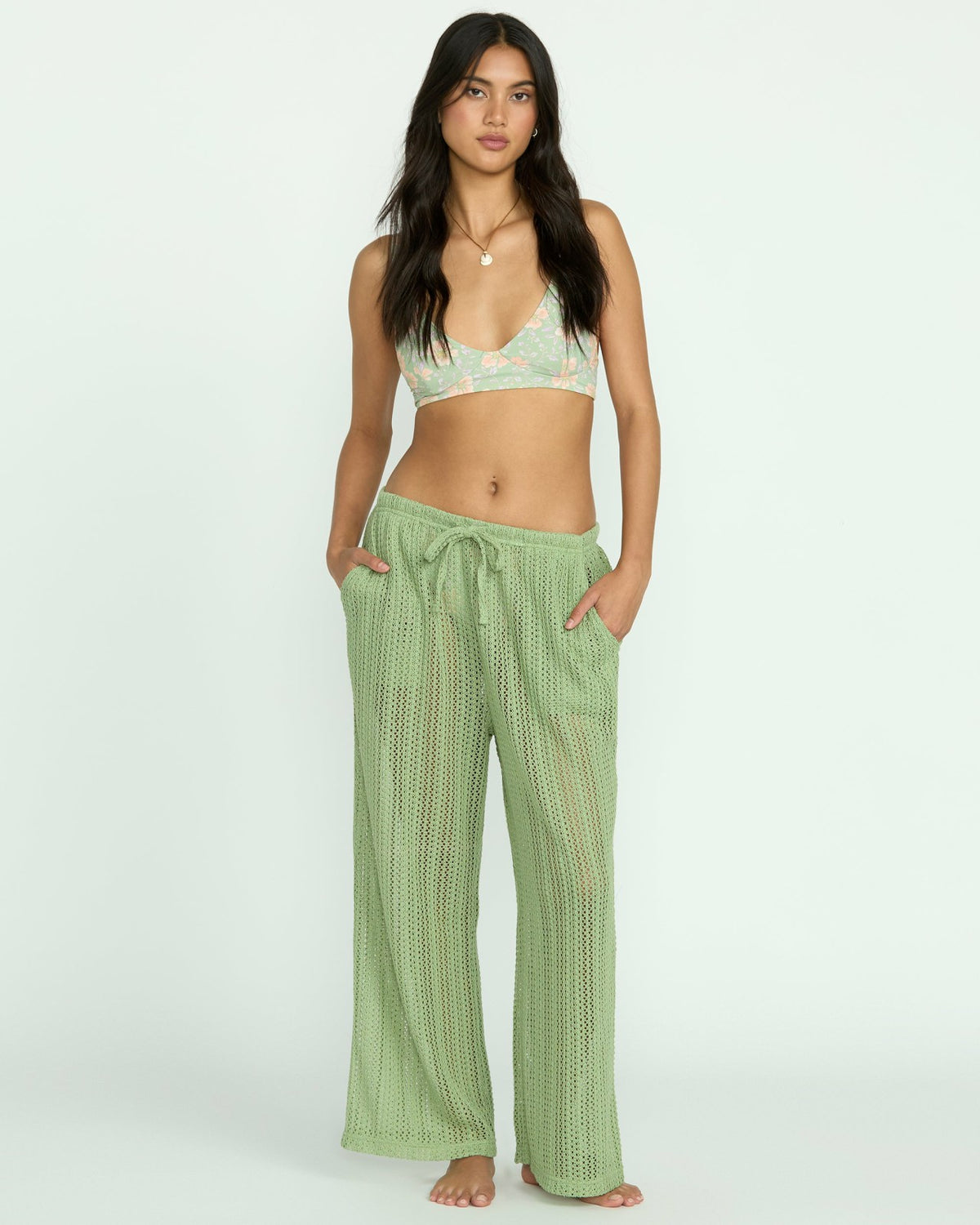 Tropic Beach Cover-Up Pants - Pistachio | Billabong