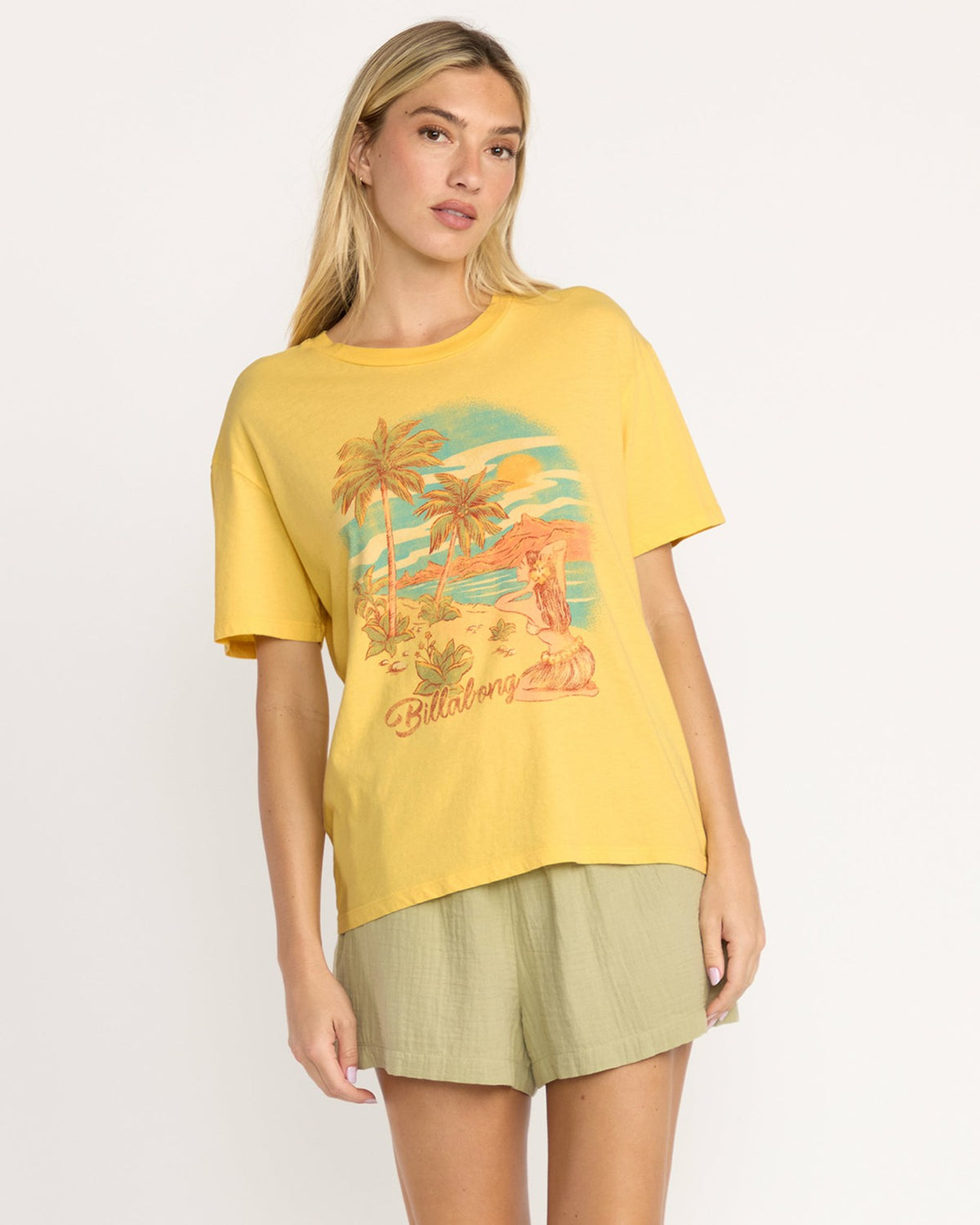 Trouble In Paradise Tee - Fresh Squeezed | Billabong