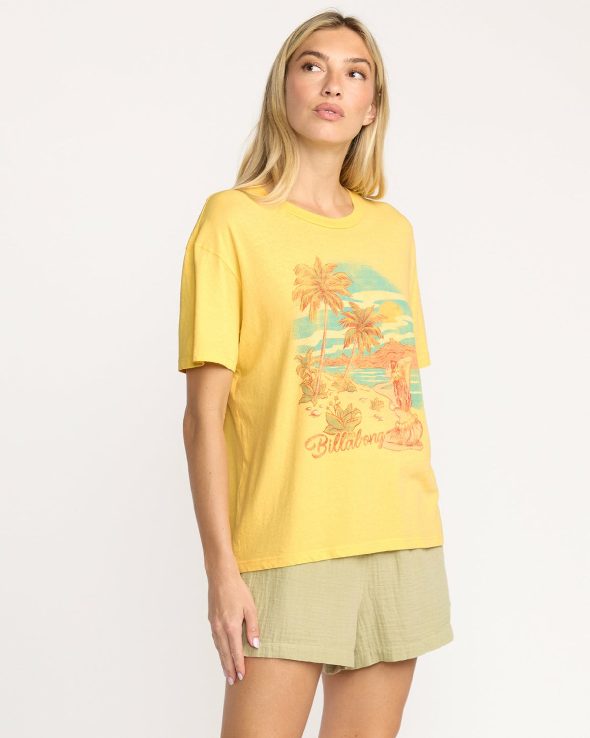 Trouble In Paradise Tee - Fresh Squeezed | Billabong