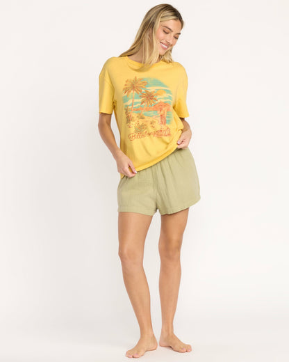 Trouble In Paradise Tee - Fresh Squeezed | Billabong