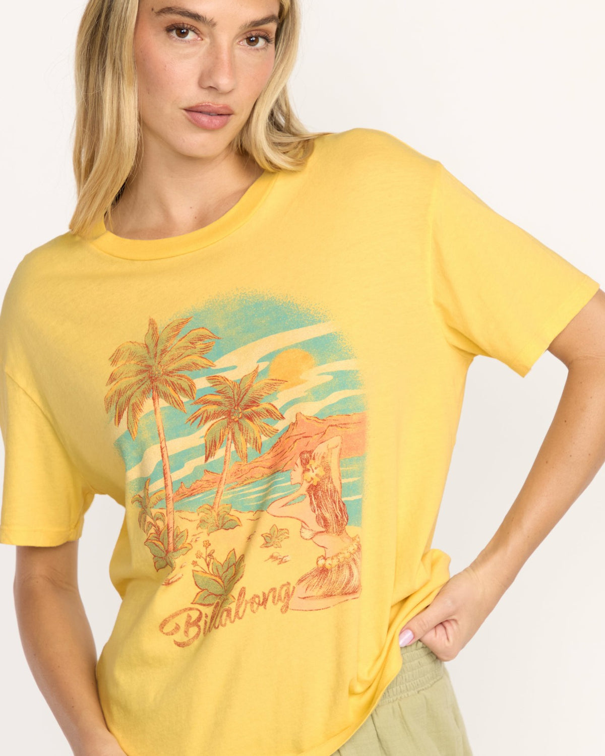 Trouble In Paradise Tee - Fresh Squeezed | Billabong