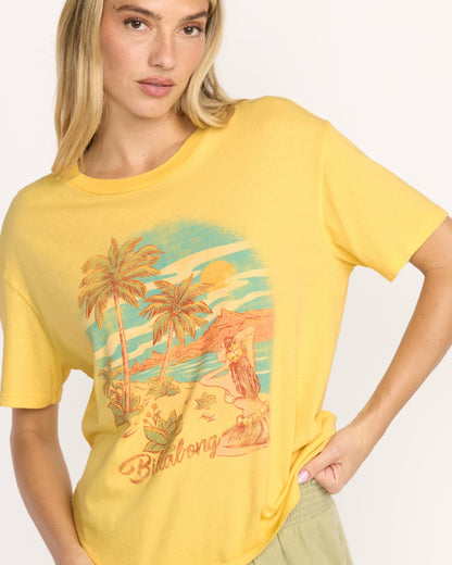 Trouble In Paradise Tee - Fresh Squeezed | Billabong