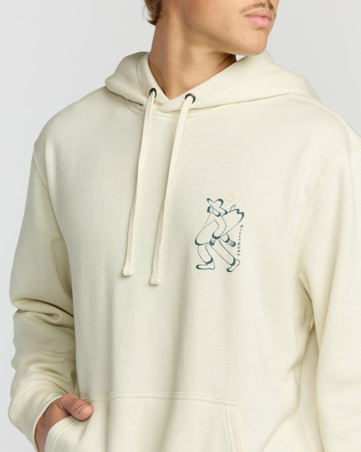 Up The Beach Pullover Sweatshirt - Off White | Billabong