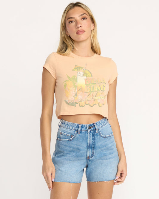 Vacay Awaits Tee - Sunstone | Billabong
