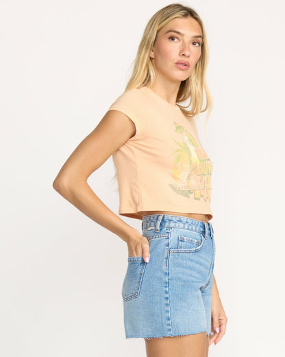 Vacay Awaits Tee - Sunstone | Billabong