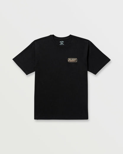 Walled Regular Tee - Black | Billabong