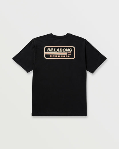 Walled Regular Tee - Black | Billabong