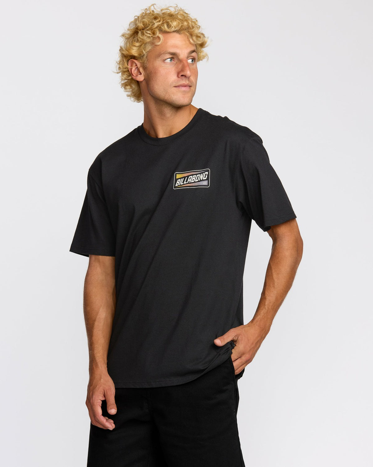 Walled Regular Short Sleeve T-Shirt - Black | Billabong