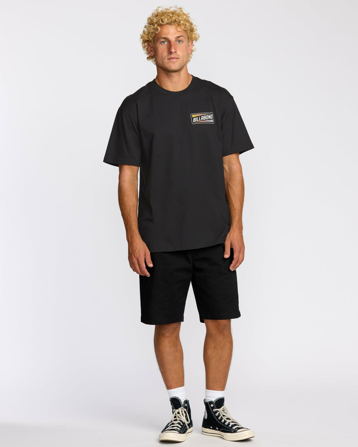 Walled Regular Short Sleeve T-Shirt - Black | Billabong