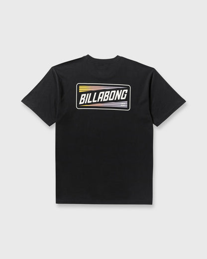 Walled Regular Short Sleeve T-Shirt - Black | Billabong
