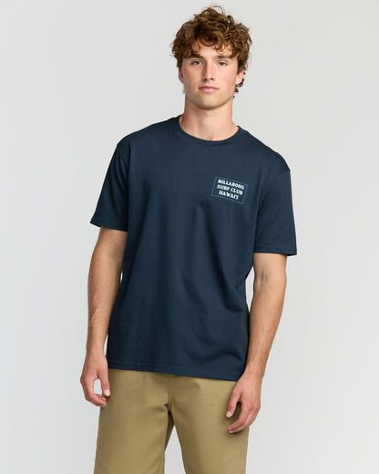 Wave Hi Premium Short Sleeve T-Shirt - Navy | Billabong