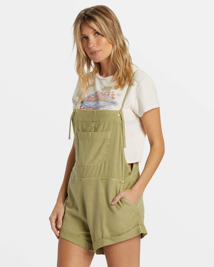 Wild Pursuit Romper - Avocado | Billabong