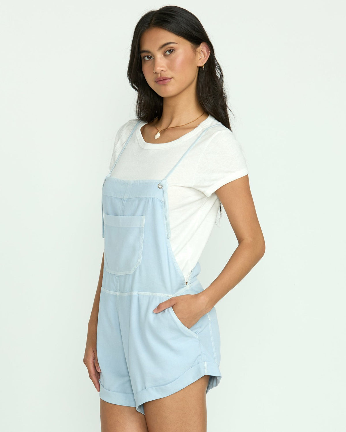 Wild Pursuit Romper - Washed Chambray | Billabong