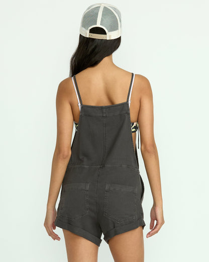 Wild Pursuit Romper - Off Black | Billabong
