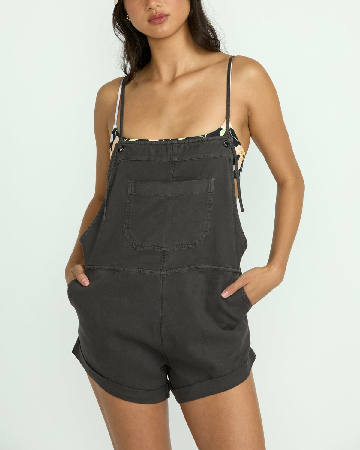 Wild Pursuit Romper - Off Black | Billabong