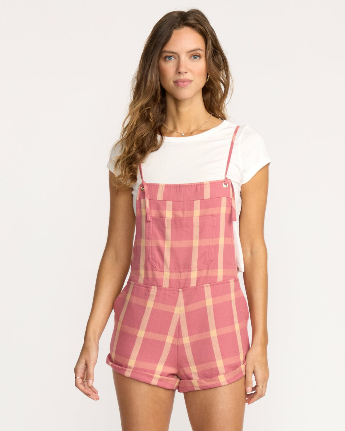 Wild Pursuit Romper - Plaid | Billabong