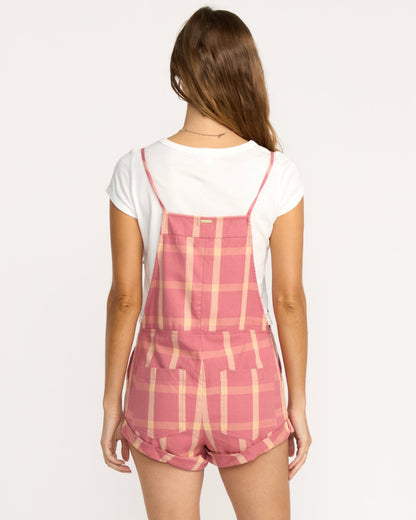 Wild Pursuit Romper - Plaid | Billabong
