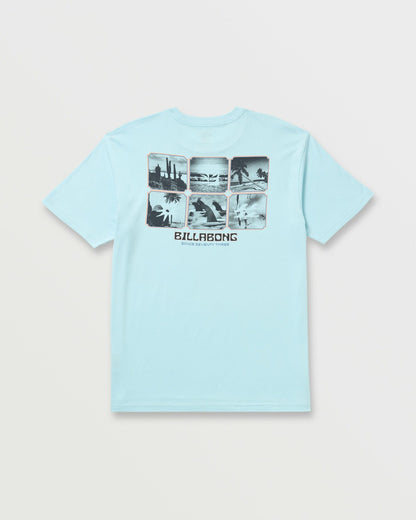 Window Premium Tee - Coastal Blue | Billabong