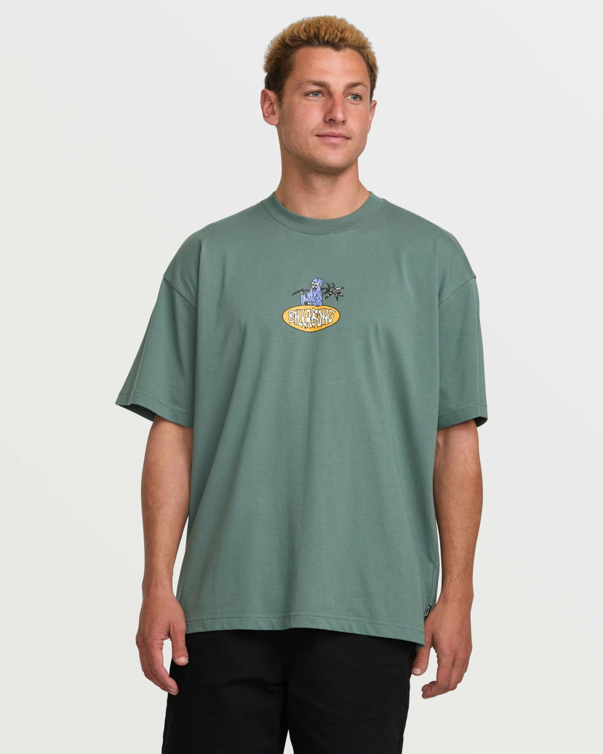 Tropical Reaper OG Tee - Dark Slate | Billabong