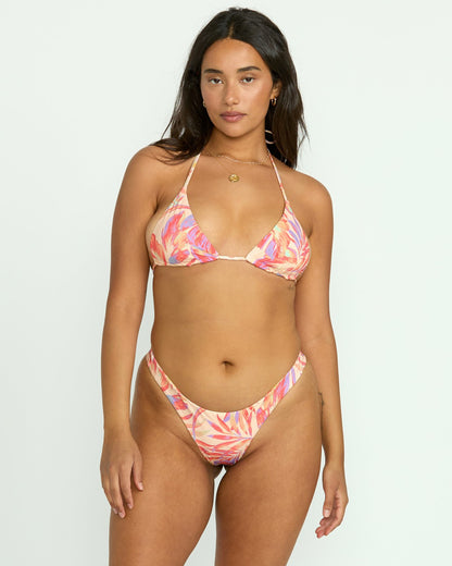 Tropic Wave Reversible Tanga Bikini Bottom - Multi | Billabong