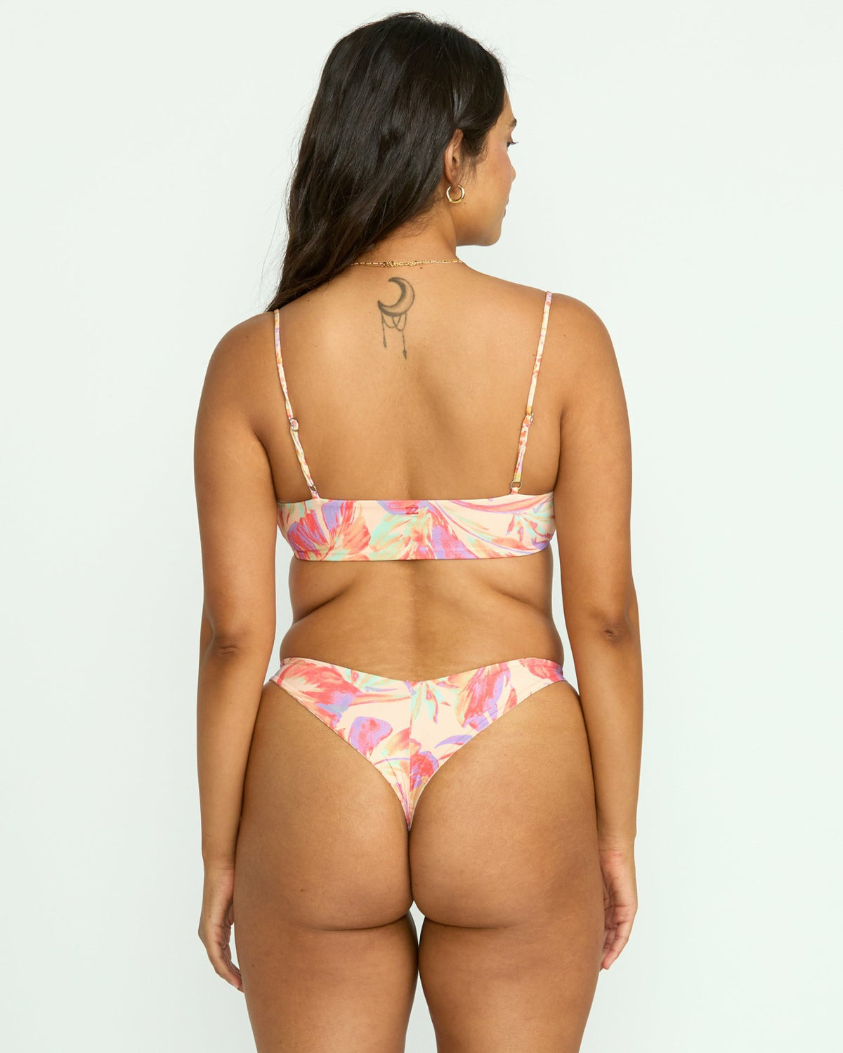 Tropic Wave Reversible Jaclyn Crop Bikini Top - Multi | Billabong