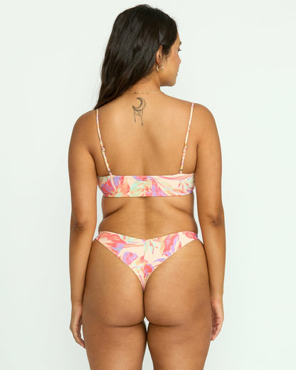 Tropic Wave Reversible Jaclyn Crop Bikini Top - Multi | Billabong