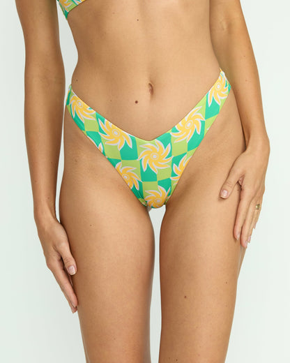 Trippin On Sun V Hike Bikini Bottom - Multi | Billabong