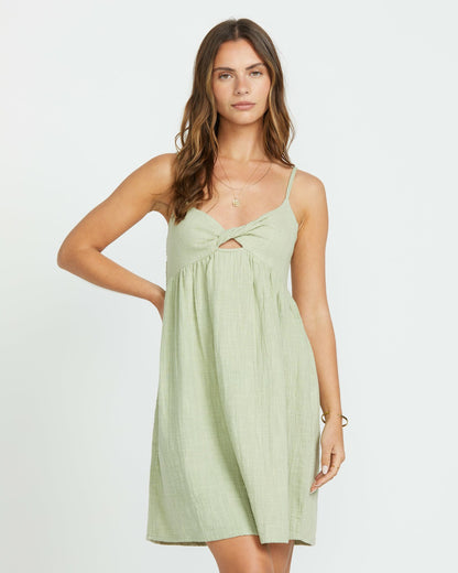In A Twist Dress - Pistachio | Billabong