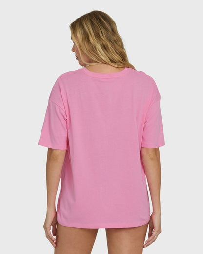 Dance Your Way Short Sleeve T-Shirt - Paradise Pink | Billabong